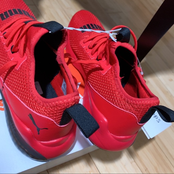 NEW PUMA Cell Vive Running MENS Sneaker in Red Size 8 - Picture 6 of 9